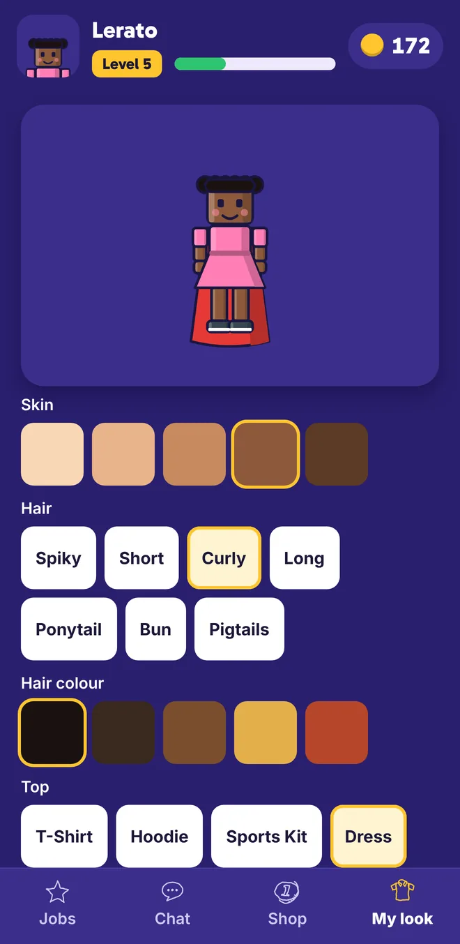 Making a player in ikhaya